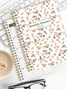 Trees 2026–2028 24 Monthly Planner, 1 Of 2 Year Weekly & Monthly Calendar Planner,Includes Monthly Overviews With Notes,Perfect Planner For Productivity, Appointments & Goal Setting, Back To School Supplies Office Desk Accessories - Pink - View 7