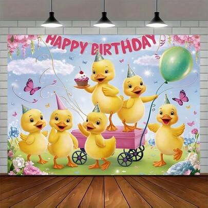 2d Plane, 1 Piece Of Jungle Adventure Birthday Party Background Cloth (Including Animal Pattern: Lion _ Tiger _ Monkey) Jungle Theme Studio Decoration, Using Durable Polyester Fabric, Suitable For Families, Various Sizes And Scenes To Choose From.