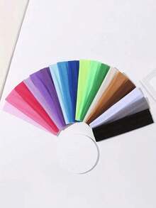18pcs Elegant Bohemian Style Headbands, (No Duplicate Colors) Women's Colorful Elastic Sports Sweatbands, Yoga Running Hair Accessories, Knitted Headbands For Washing Face And Makeup - 彩色 - 查看 10