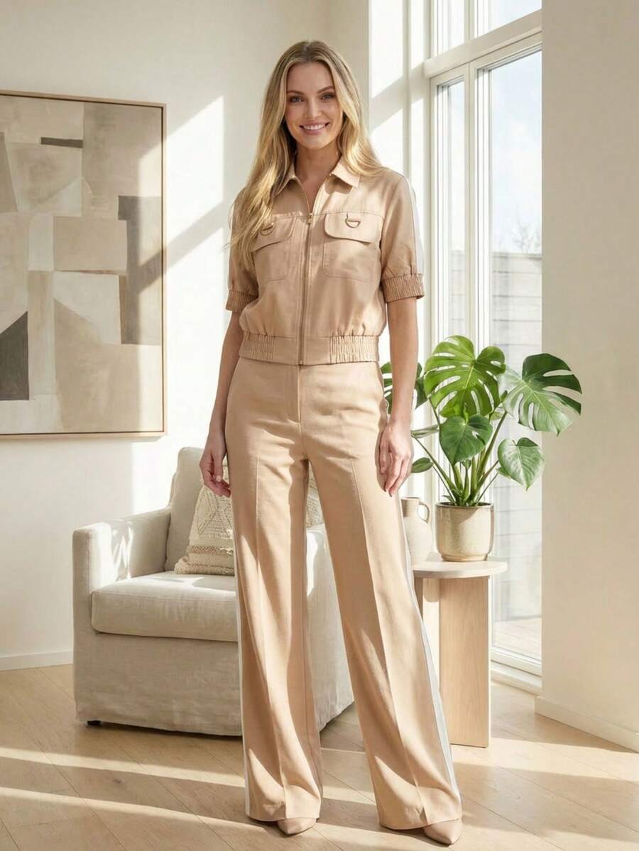 ADD MODA REF Y553 FIREFIGHTER SET WITH BAG AND ZIPPER - Brown - View 1