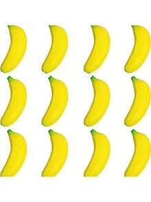 Soft Squishy Banana Simulator, Slow Rising Anti-Stress Fruit Shaped Squeezer, Fun And Stress Relief, Soft Plush Banana - Multicolor - View 5