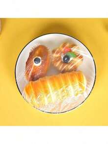 1/100/200/300个装弹性食品罩，用于储存食品、蔬菜和水果 - 彩色 - 查看 7