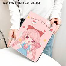 1pc Flip Cover Tablet Desk Protective Case With Pen Slot, Compatible With Honor Pad 8/9/10, Honor GT 11.5inch/X7/X8A/X9/X8Pro/X9Pro/V9/V8 Pro, MatePad SE 11inch/MatePad 11inch/11.5inch, MatePad Pro, Apple 10th Gen/ 11 2025 (A16), A9/A9+/A11/S11/S10 FE+, Auto Sleep/Wake Function, Suitable For Back To School, Valentine's Day, Holiday Gifts - Multicolor - View 3