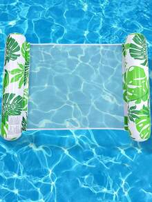 2026 New Inflatable Pool Hammock, Quick Inflation, Sturdy Striped Buoyant Lounger, Water Sports & Beach Pool Party, Single Person Floating Raft - Multicolor - View 18