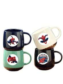 Marvel 500pcs Spider Man Battle Scene Roll Up Stickers Children's Party Snack Bag Sealing Stickers New Year's Gift, Valentine's Day Gift, Easter Gift (Stochastic Style) - Multicolor - View 4