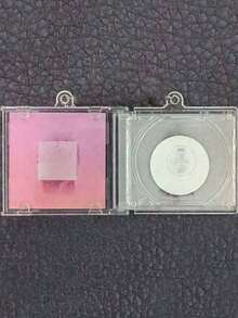 Móc khóa acrylic hình album CD thiết kế ngôi sao, mặt dây chuyền tự làm cho túi xách, tai nghe, móc khóa album CD mini, móc khóa acrylic, mặt dây chuyền album thu nhỏ dành cho người hâm mộ, quà tặng sinh nhật - Nhiều màu - Xem 8