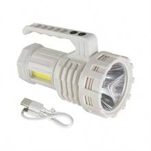 超强太阳能手电筒，COB侧灯，6种模式，高功率防水，适用于露营、应急电源、夜钓、巡逻探险等场合。 - 星星 - 查看 13