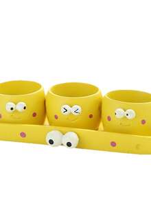 Creative Indoor Easy-Care Desktop Mini Succulent Micro Landscape Potted Plants - A - View 5