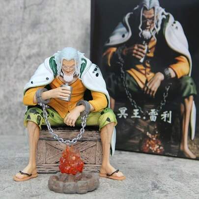 BT Seated Silhouette Rayleigh, BT Series Seated Campfire Glow Figure, POP Scale Action Figure, Cartoon Anime Figurine Model, Desktop/Car Decor, Anime Merchandise, Halloween/Christmas/Birthday Gift For Friends