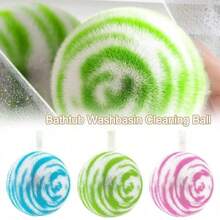 3/5pcs Soft Silicone Cleaning Balls, Creative Lint-Free Cleaning Tool For Bathroom Sink, Faucet, Household Use - Multicolor - View 4