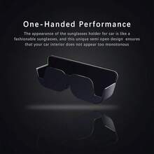 Car With Flannel Lining, Car Glasses Holders With Self - Adhesive Backing For Easy One - Handed Access, Exquisite Multi - Purpose Storage For Trucks - Default - View 6