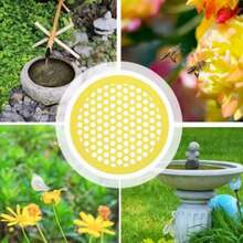 Floating Bee Island - Bee Waterer, Bee Insect Drinking Tray, Beekeeping Equipment, Insect Attracting Drinking Island Plate, Outdoor Garden Use - A - View 4