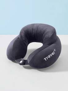 U-Shaped Soft Travel Neck Pillow, Ergonomic Nap Pillow For Men & Women, Suitable For Airplane, Car, Recliner, Portable For Travel, Camping, Office, Vacation - Multicolor - View 16