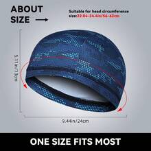 MZ-C14(11-20) Breathable Quick-Dry Cycling Cap - Multicolor - View 2