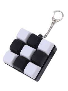 Juguete de descompresión para teclado, colgante de descompresión con estilo de clic de teclado, regalo de pasatiempo de alivio del estrés para adultos - Multicolor - Ver 17