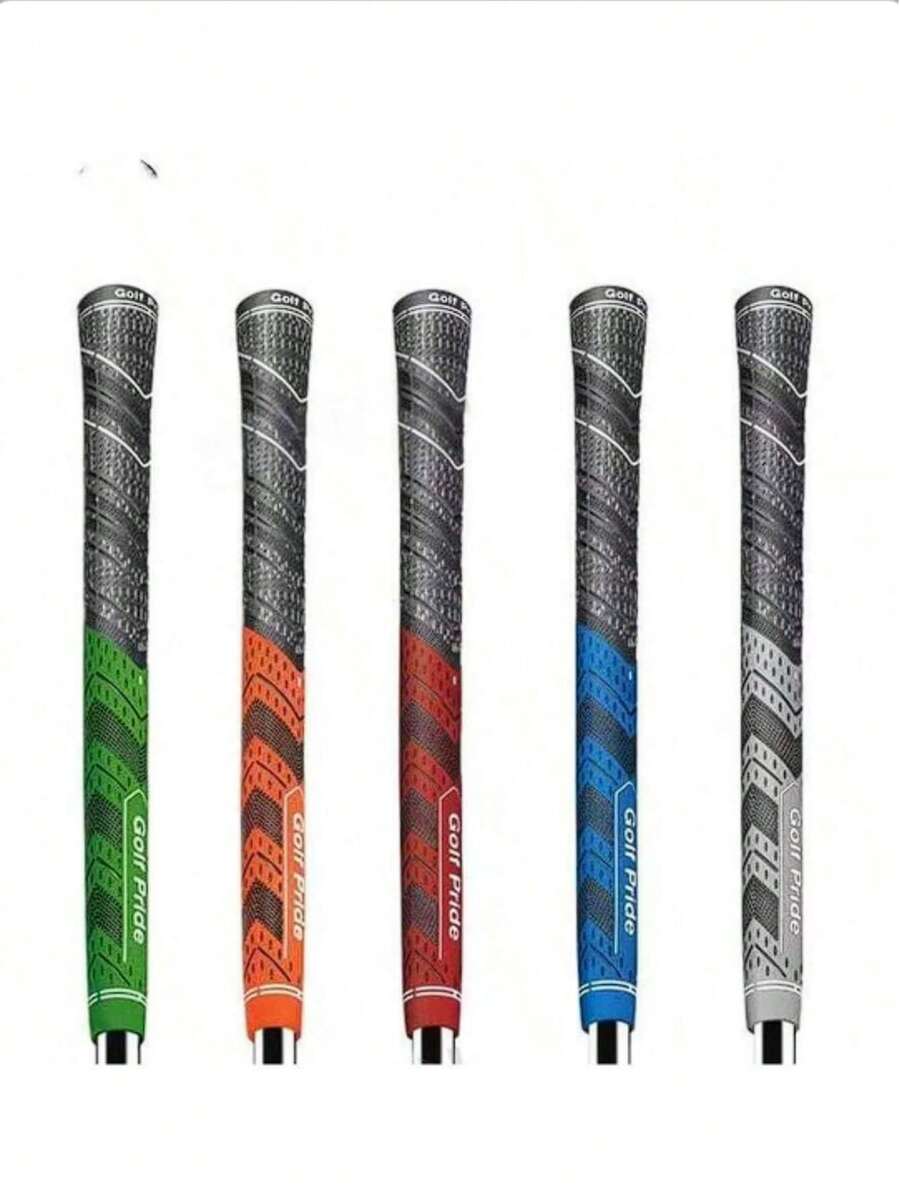 10pcs Durable Golf Club Grips, Featuring Anti-Slip Technology, Suitable For All Weather Conditions - Multicolor - View 1