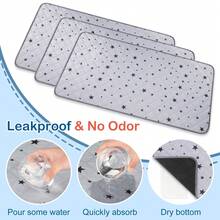 12" X 12" Washable, Reusable, Waterproof, Absorbent, Breathable, Non-Slip Guinea Pig Cage Pad, Suitable For Guinea Pigs, Rabbits, Hamsters, Rats - Multicolor - View 8