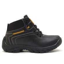 Men's Hiking Boot, Fast Shipping, Comfortable - Black - View 2