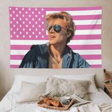 JJ Flag Star Maybank Tapestry, Fun Wall Art For Dorms, Bedrooms & Outdoor, Perfect Gift For  Fans - White 1pc - View 8
