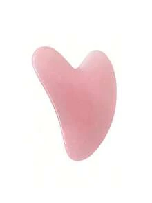 Gua Sha & Jade Roller Facial Tool Set, Helps Reduce Puffiness And Redness, Skincare Daily Care, Unisex Self-Care Gift - Pink - View 12