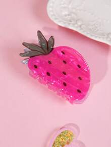 1 件装女士柠檬设计创意发夹，适合日常装饰可爱爪夹发夹发夹发夹发夹发夹接发夹，学校用品，学院秋冬发饰女士度假装女士 - 彩色 - 查看 17