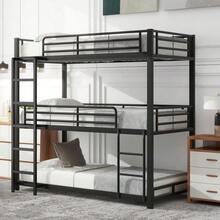 Bed Bases & Foundations - Black + Metal + 90cm*200cm-1 - View 2