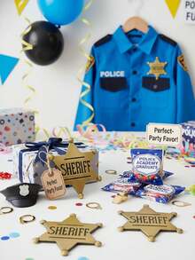 Spiritual West Sheriff Badge, Adult Party Supplies, School Carnival Prizes, Party Bag Gift Fillers, Incredible Party Gifts, Valentine's Day Gifts - Multicolor - View 6