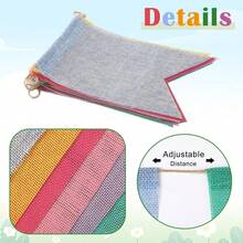 Bộ 12 lá cờ tam giác bằng polyester nhiều màu sắc, đa năng, thích hợp để trang trí nhà cửa và các dự án DIY, hoàn hảo cho đám cưới, sinh nhật, Ramadan, Eid Al-Fitr, Eid Al-Adha, Hajj, Tết Nguyên đán Hồi giáo, Ashura, Mawlid, Ngày Quốc khánh, Ngày Thánh Patrick, Lễ Phục sinh, Lễ hội Carnival, Giáng sinh, Halloween, Lễ Tạ ơn, Năm mới, trang trí sân vườn và nhiều dịp khác. Màu sắc bao gồm trắng, be, đỏ tía và kaki. - Cờ đuôi én giả làm từ sợi gai dầu - Xem 5