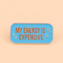 "Don't Look Back You're Not Going That Way"Enamel Pin Lapel Pins Badges On Backpack Women's Brooch Clothes Gift Jewelry Fashion Accessories - Multicolor - View 4