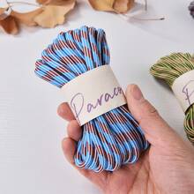 6mm Polyester Braided Rope | 196.85 Inches Per Roll, Vibrant Fashion Colors, Suitable For Crafts, Tent Ropes And Various Holiday Decorations - 6mm Rope - View 11