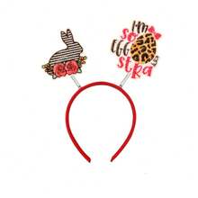 1pc Cartoon Letter Egg Rabbit Party Cute Non-Woven Fabric 3D Adorable Easter Party Headband - Multicolor - View 2