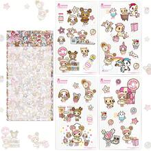 Tokidoki Official Sticker Sheets Sticker Pack For Scrapbooking Creative DIY Art Supplies For Water Bottles Laptop Scrapbooking Skateboard Journaling Luggage Tumbler Etc - B - 查看 9