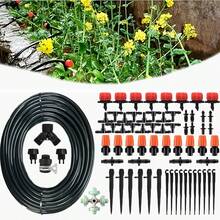 Garden Watering And Spraying System With Automatic Irrigation Tools, Including Adjustable Nozzle Drip Irrigation Device, Drip Irrigation Kit, Perfect For Gardens, Greenhouses, And Lawns - Irrigation Kit - View 13