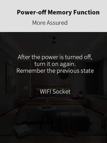 16A WiFi Smart Plug With Energy Power Monitor & Voice Control, Compatible With Alexa And Tuya Smart Life App, Remote Control Timer Countdown Outlet Socket For Home Appliances, Easy Sharing Function - US B Type Plug(110-127V) - View 9