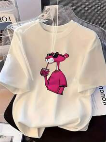 T-shirt en coton Gildan 190 g - YTC001 - Blanc - Voir 1