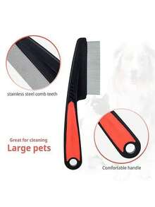 1pc Scalp Deep Cleaning Hair Brush, Compact Tooth Dandruff Brush To Remove Lice, Long Handled Beauty Brush, Cat Hair Removal Brush, Dog Hair Removal Tool, Multifunctional Comb - Multicolor - View 10