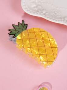 1 件装女士柠檬设计创意发夹，适合日常装饰可爱爪夹发夹发夹发夹发夹发夹接发夹，学校用品，学院秋冬发饰女士度假装女士 - 彩色 - 查看 16