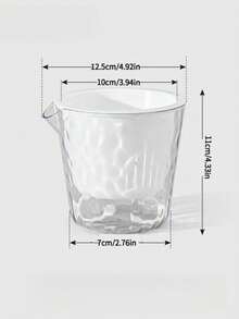 1个冰川图案透明懒人自浇水花盆，适用于水培植物、水仙花，无需浇水，塑料仿玻璃花盆。 - 冰河紋 - 查看 11