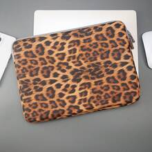 时尚豹纹 13/14/15/16 英寸笔记本电脑内胆包，适用于 Mcabook 电脑包，保护套，笔记本电脑保护套，电脑包 - 查看 12