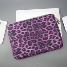 时尚豹纹 13/14/15/16 英寸笔记本电脑内胆包，适用于 Mcabook 电脑包，保护套，笔记本电脑保护套，电脑包 - 查看 14