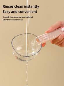 1pc ALI THE FOX Multifunctional Rice Spoon With Measuring Cup & Spoon – Kitchen Tools, Ergonomic Handle, Insect-Proof Design, Accurately Measure Rice, Flour, Pasta, Soup, Grains – Durable Plastic Spoon, Kitchen Cooking And Baking Gadgets - Multicolor - View 7