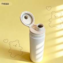 TYESO Children's Thermal Bottle, 600-1200ml, Made Of  And Healthy Stainless Steel, . Portable Thermal Bottle For School, Ideal For Children. Keeps Drinks Hot For 12–24 Hours And Cold For Up To 24 Hours. Can Be Used As A Thermal Container For Drinks, Snacks, Sweets, And Hot Soups. Essential For Back To School, Suitable For School, Sports, Travel, And Everyday Use. School Water Bottle. Party Favors For Women, Personalized Party Favor, Pink. - Rosa - 查看 9