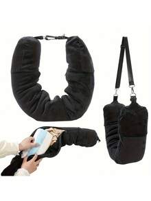 A New Refillable U-Shaped Travel Pillow, Convenient To Carry, Essential For Flights, Daily Use, Travel, Picnics, Outings, And Pool Relaxation - Multiple Colors - View 10