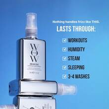 Anti-Humidity Treatment Spray – Anti-Frizz Hair Smoothing Spray With Built-In Heat Protectant, Award-Winning Leave In Treatment For Glassy Smooth, Shiny Styles Up To 3-4 Washes - 原來的 - 查看 4