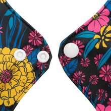 5-Piece AWJ Mesh Liner Cloth Sanitary Pads, Regular Flow Reusable Menstrual Pads/Mama Panty Liners - NSP-02-04-05-09-10-l - View 4