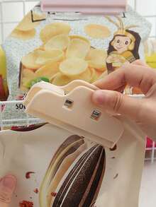 Clips de sellado de alimentos multipaquete, set de clips de preservación hermética - Multicolor - Ver 7