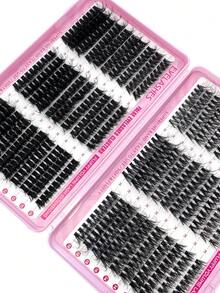 Bộ 600/590/570/540 sợi mi giả DD Curl, mi giả dạng chùm và mi giả dung lượng lớn, mi dưới, mi nhọn và mi giả dạng cụm, độ dày 30D/40D/50D/60D/80/100D, độ dài hỗn hợp 10-18mm, thân thiện với người mới bắt đầu, mềm mại và bông xốp, tạo vẻ tự nhiên, dễ dàng tự làm mi giả phân đoạn tại nhà. - D - Xem 8