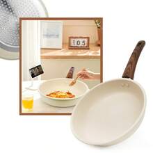 ABKOK (1pc/7pcs) Beige Aluminum 7-Piece Cookware Set, Frying, Boiling, Baking All-In-One, Can Be Purchased Individually, Professional Chef Cookware Set, Suitable For Gas, Electric, And Induction Stoves - View 10