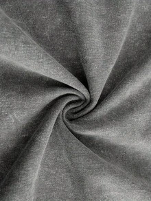 Rock  Tee Washed - Anime MangaVintage Washed Heavy Cotton Oversized T-Shirt & Hoodie, Double Printed Retro UnisexStreetwear Graphic Top, Taijutsu FighterEdition, Loose Fit Multi-Color Anime Merch - 灰色 - 查看 4