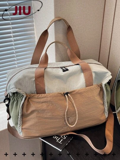 Large Capacity Expandable Luggage Bag, Multi-Pocket Travel Bag, Foldable Fitness Bag, Wet & Dry Separation Yoga Bag, Multi-Function Travel Bag, Lightweight Training Bag, Suitable For Students, Doctors, Nurses, Teachers, Office Workers, Business People, Gym, Hospital, Cruise Essentials, School, Airport, Outdoor, Sports, Hiking, Training, Work, Travel And Vacation, Weekend Getaway, Holiday Gift, Birthday Gift